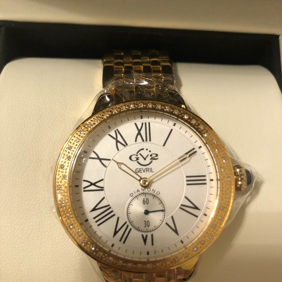 GV2 Astor Diamond Quartz Subdial- Diameter 40mm - Picture 11 of 15